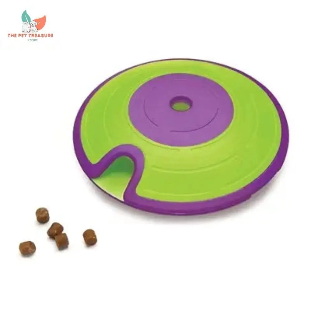 NINA OTTOSSON Dog Treat Maze Purple / Lime 18 x 18 x 6 cm NINA OTTOSSON