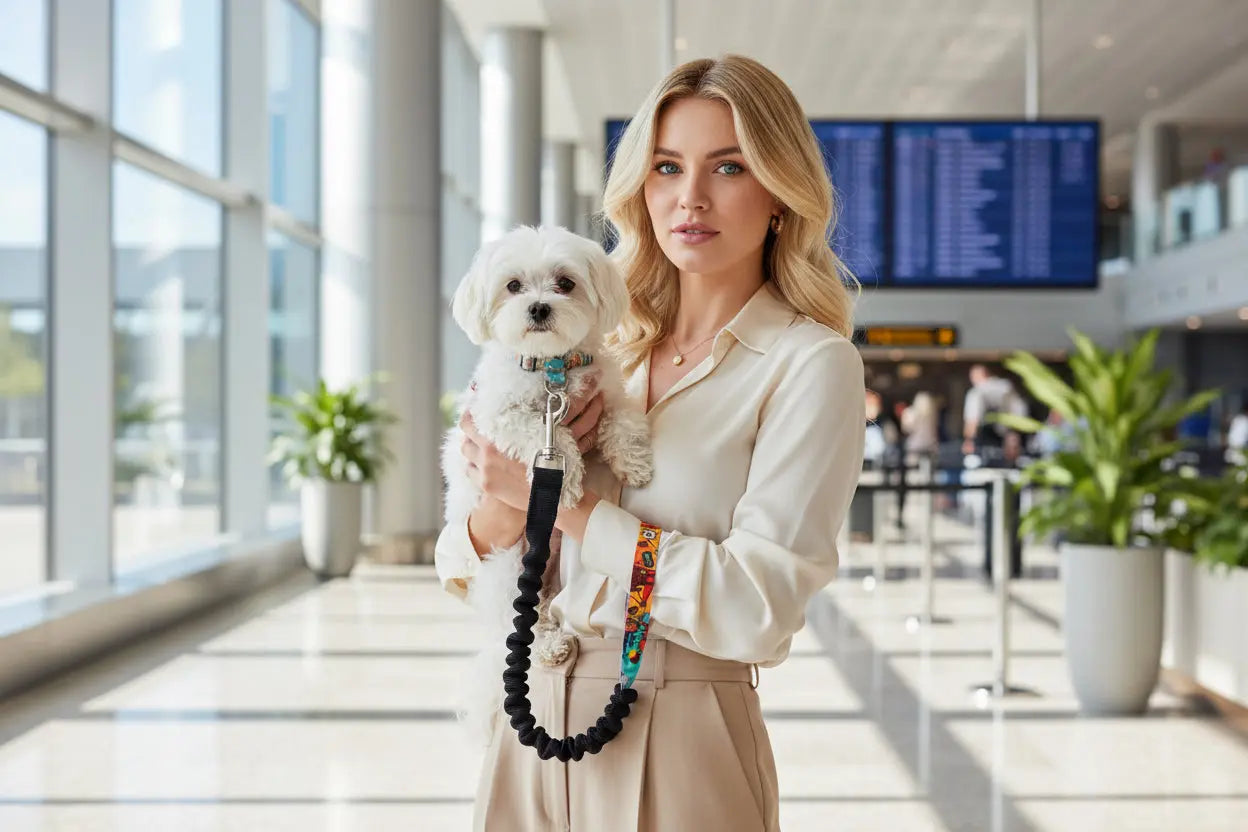 guinzaglio per cani ammortizzante- Travel