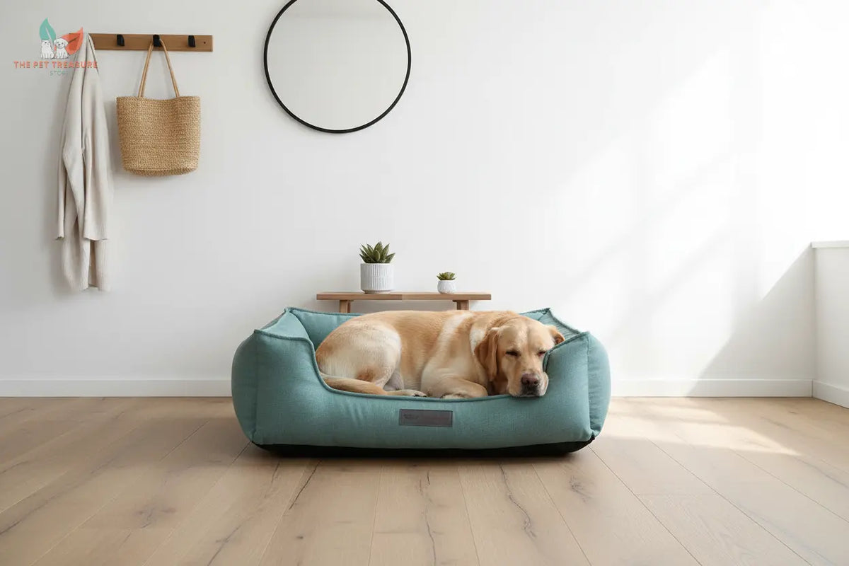 TRIXIE Cuccia Talis Verde Menta 100 x 70 cm– Cuccia di Design per Cani