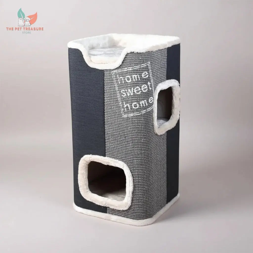 TRIXIE Tiragraffi JORGE Antracite Grigio Grigio chiaro 38x38x78 cm The Pet Treasure Store