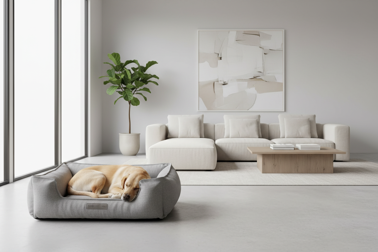 TRIXIE Cuccia Talis Grigia 80x60 cm – Cuccia di Design per Cani TRIXIE