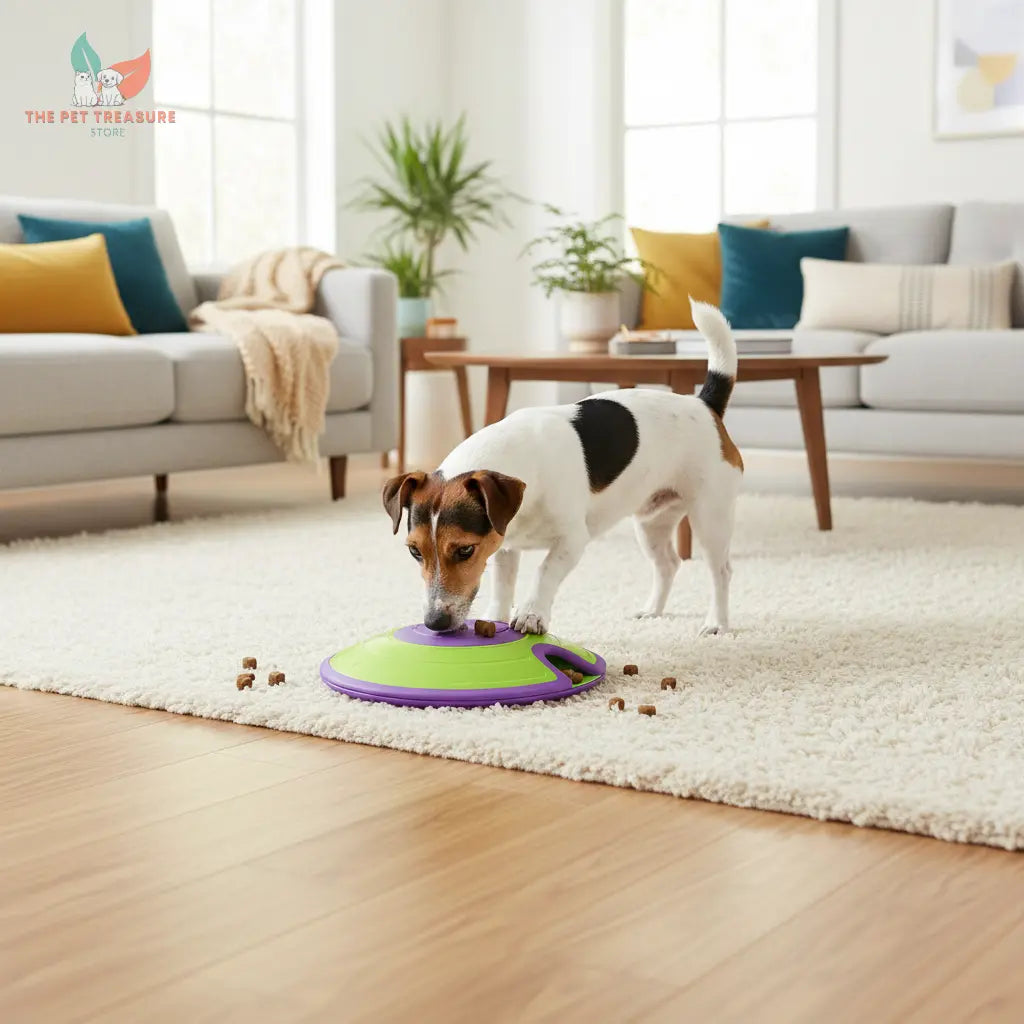 foto lifestyle nina ottoson dog treate maze-the pet treasure store